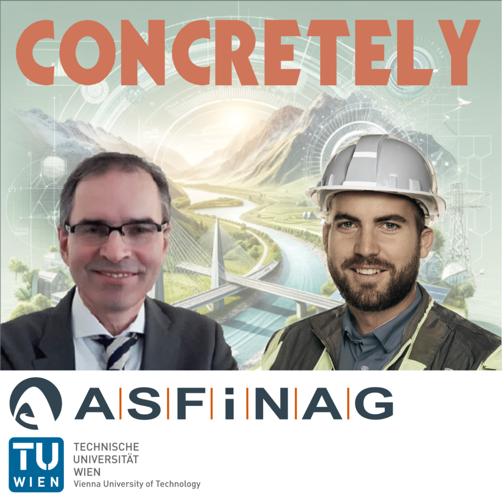 Prof. Michael Kleiser, bridge expert from ASFINAG, explains in this captivating episode of Concretely about bridge construction challenges