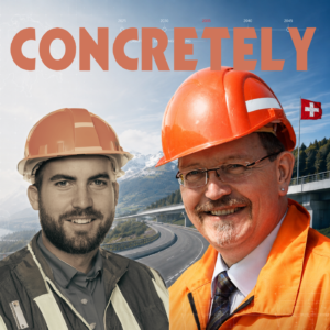 Podcast Folge zur Unterhaltsplanung der Schweizer Nationalstrassen - Concretely