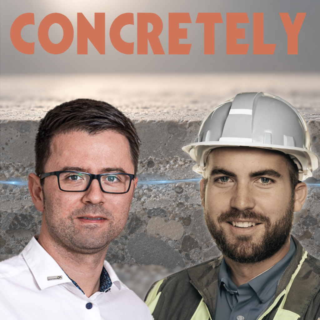 Glasfaserkabel als Sensornetzwerk an einer Betonbrücke, schematische Darstellung