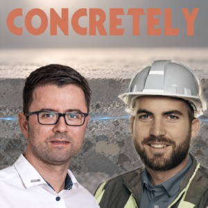 Glasfaserkabel als Sensornetzwerk an einer Betonbrücke, schematische Darstellung