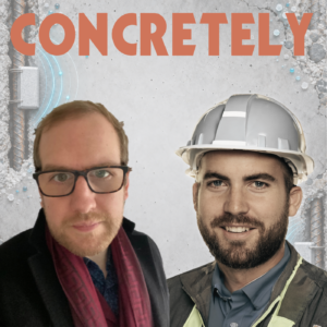 Podcast Concretely Peisode on Opferanode & kathodischer Korrosionsschutz with Christian Stone